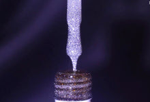 Load image into Gallery viewer, JAS Flash Top Gel 15ml (No-wipe Glitter Top Coat Gel)