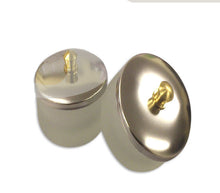 Load image into Gallery viewer, Dappen Dish with Lid/w Srew Lid - Frosted