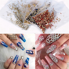 Load image into Gallery viewer, Nail Art - Premium Quality Rhinestone Multicolour