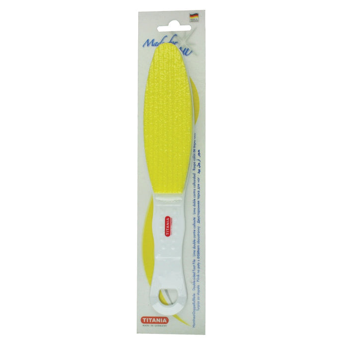 Titania Pumice Sponge and Foot File - Set of 3pcs (Colour random)