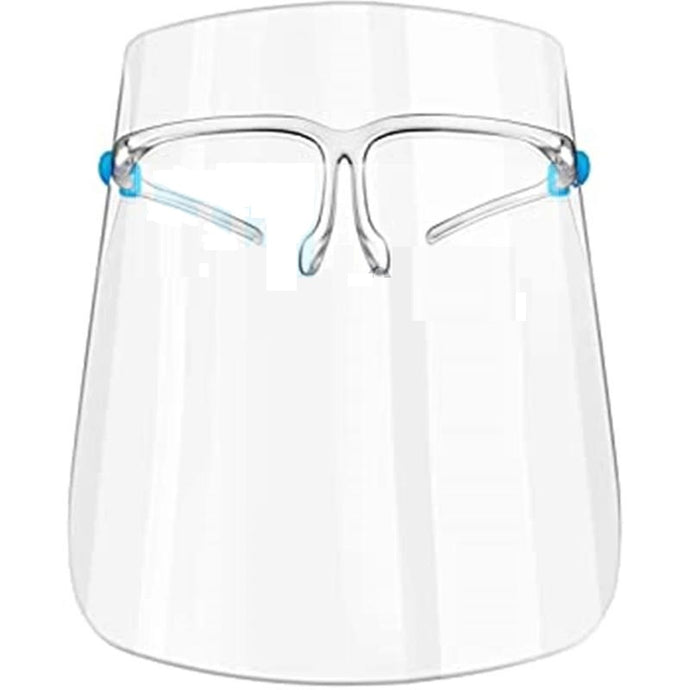 Face Shield Visor with Glasses
