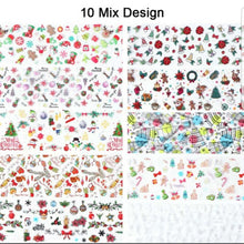 Load image into Gallery viewer, Christmas Nail Foil Sticker (SET 10 scrolls)
