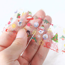 Load image into Gallery viewer, Christmas Nail Foil Sticker (SET 10 scrolls)
